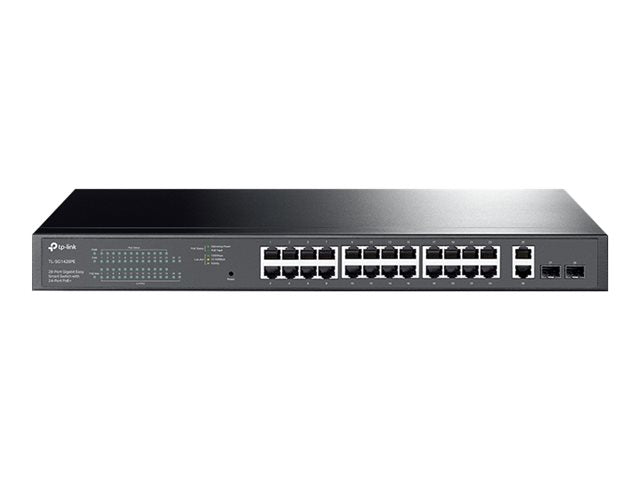 TP-Link TL-SG1428PE - switch - 28 ports - smart - rack-mountable - DRWORKS TP-Link TL-SG1428PE - switch - 28 ports - smart - rack-mountable - DRWORKS